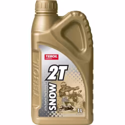 Масло моторное синтетическое для 2Т снегоходов Teboil 2T Snow, 1л