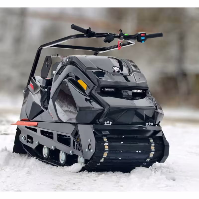 Мотобуксировщик Спутник Хищник, 15 л.с., катки, электрозапуск