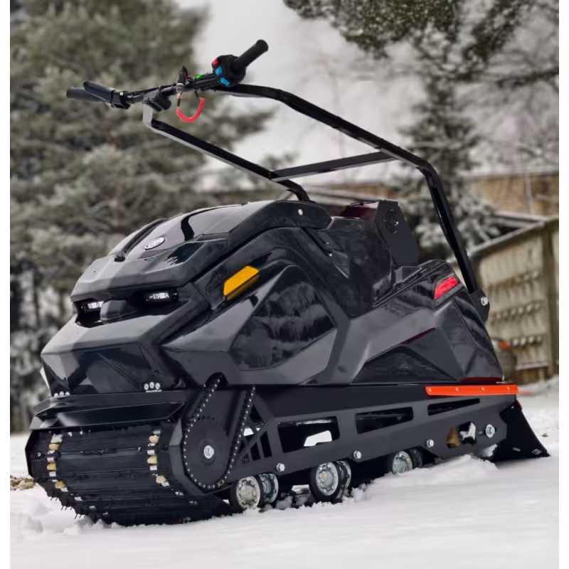 Мотобуксировщик Спутник Хищник, 15 л.с., катки, электрозапуск