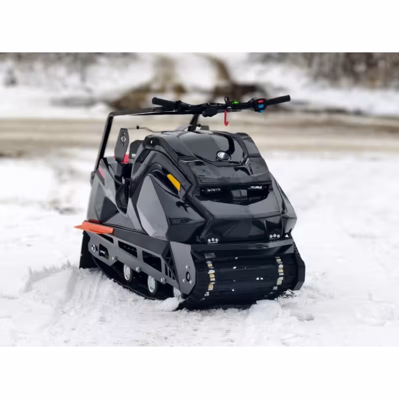 Мотобуксировщик Спутник Хищник, 15 л.с., катки, электрозапуск