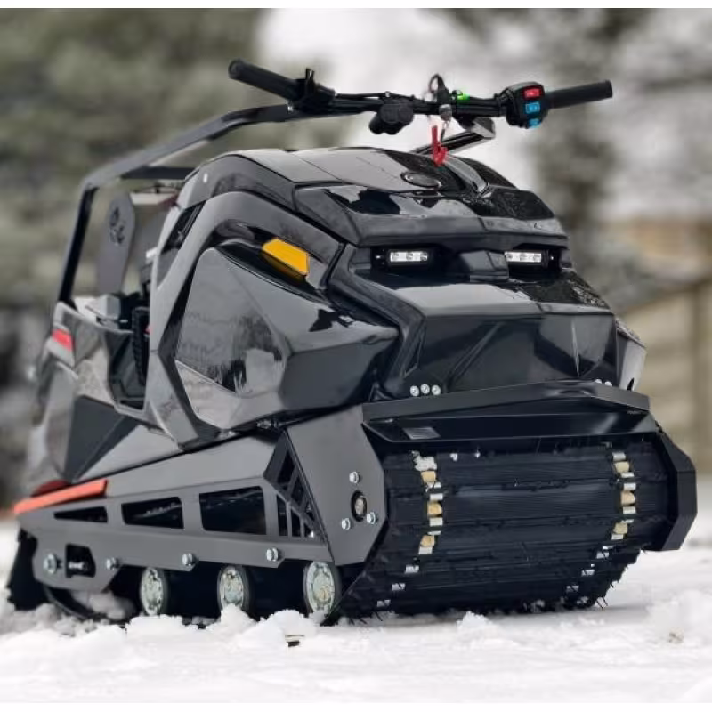 Мотобуксировщик Спутник Хищник, 15 л.с., катки, электрозапуск