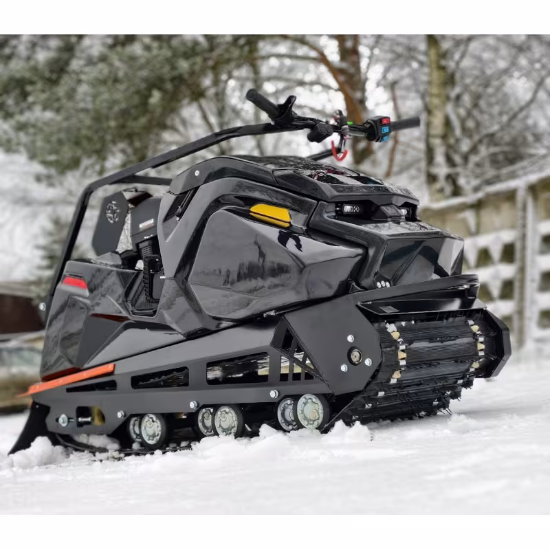 Мотобуксировщик Спутник Хищник, 15 л.с., катки, электрозапуск