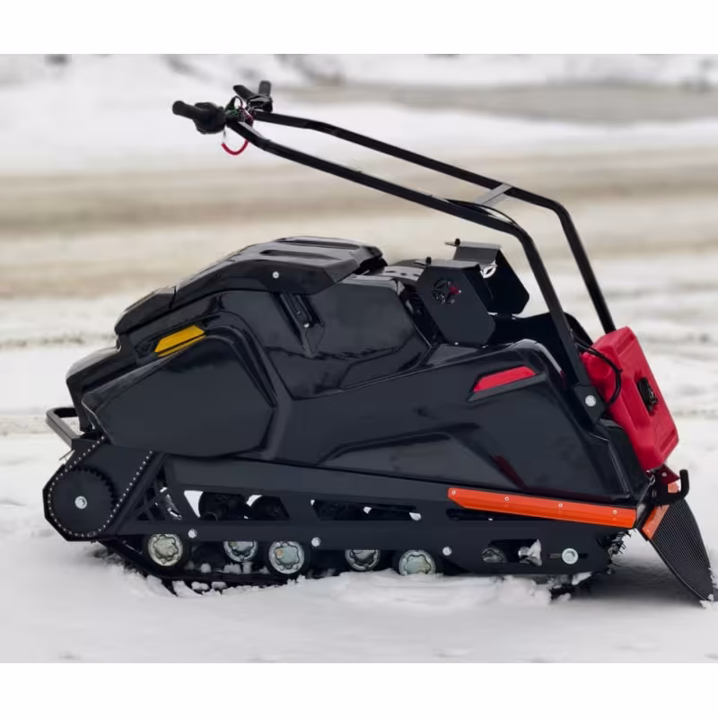 Мотобуксировщик Спутник Хищник, 15 л.с., катки, электрозапуск