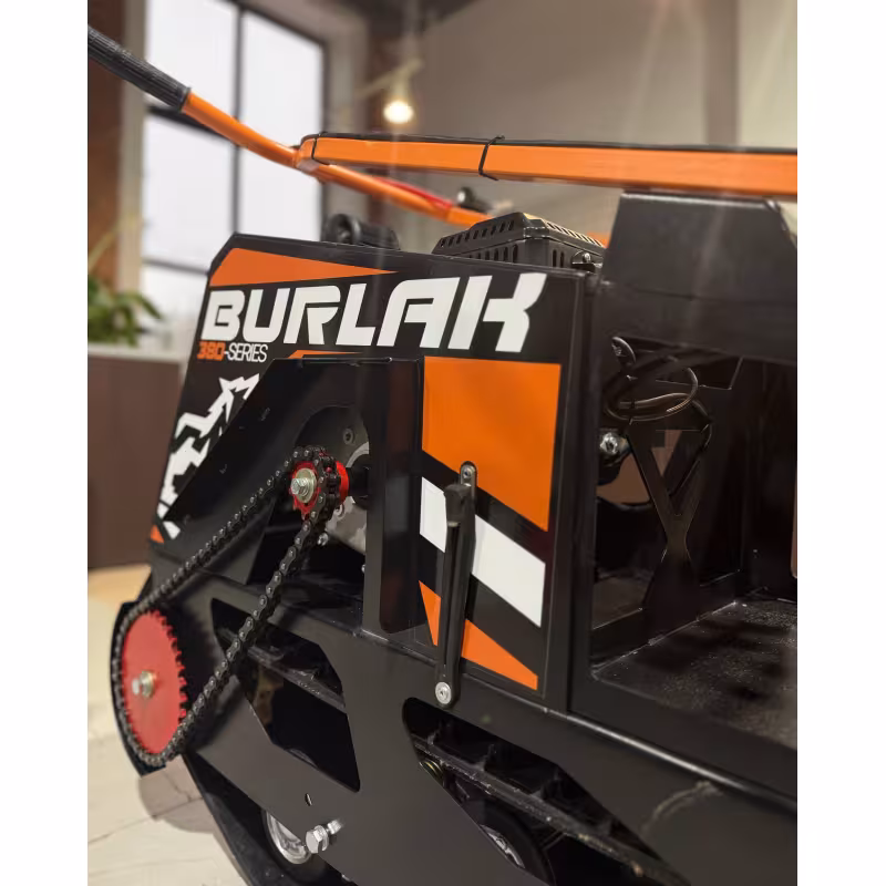 Буксировщик Бурлак М 380 Рапи, 8 л.с., катки