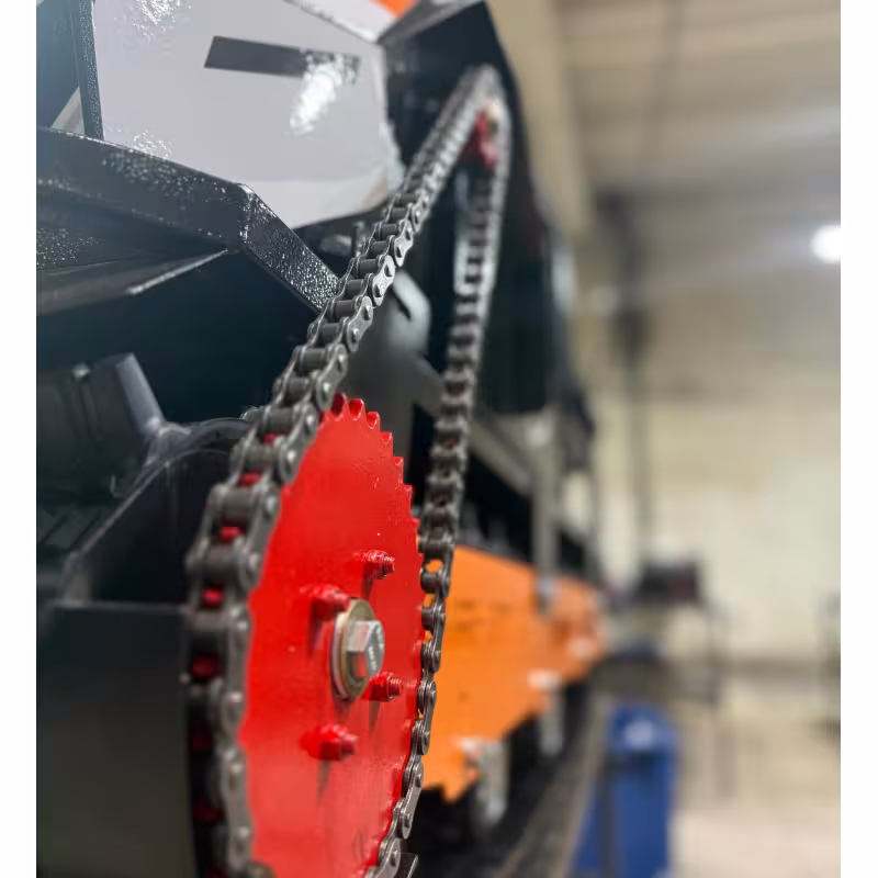 Мотобуксировщик Бурлак 600 LT, 22 л.с., катки