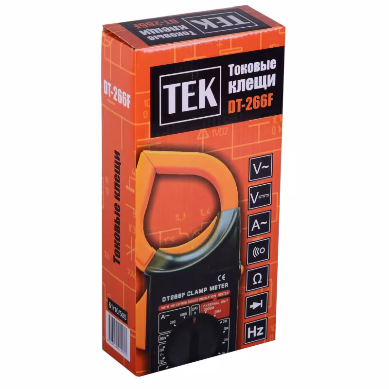Мультиметр-клещи Ресанта DT266F  61/10/505 