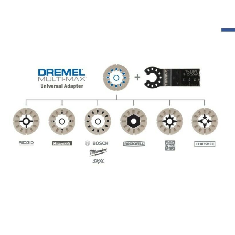 Адаптер-переходник для полотен Dremel Multi-Max 2615M300JA