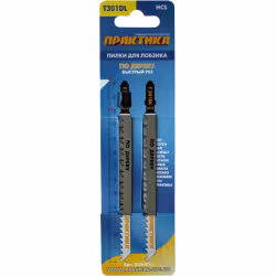 Пилки по дереву  ПРАКТИКА  T301DL