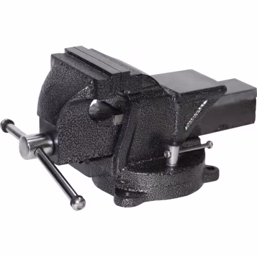 Тиски слесарные поворотные Политех 2549341, чугун, 100 мм