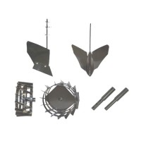 Комплект оборудования Texas (плуг, окучник, грунтозацепы широкие, удлинители)