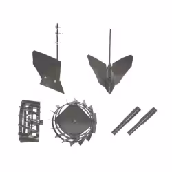 Комплект оборудования Texas (плуг, окучник, грунтозацепы широкие, удлинители)