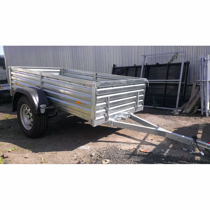 Прицеп бортовой одноосный МЗСА 817701.024, высокий борт