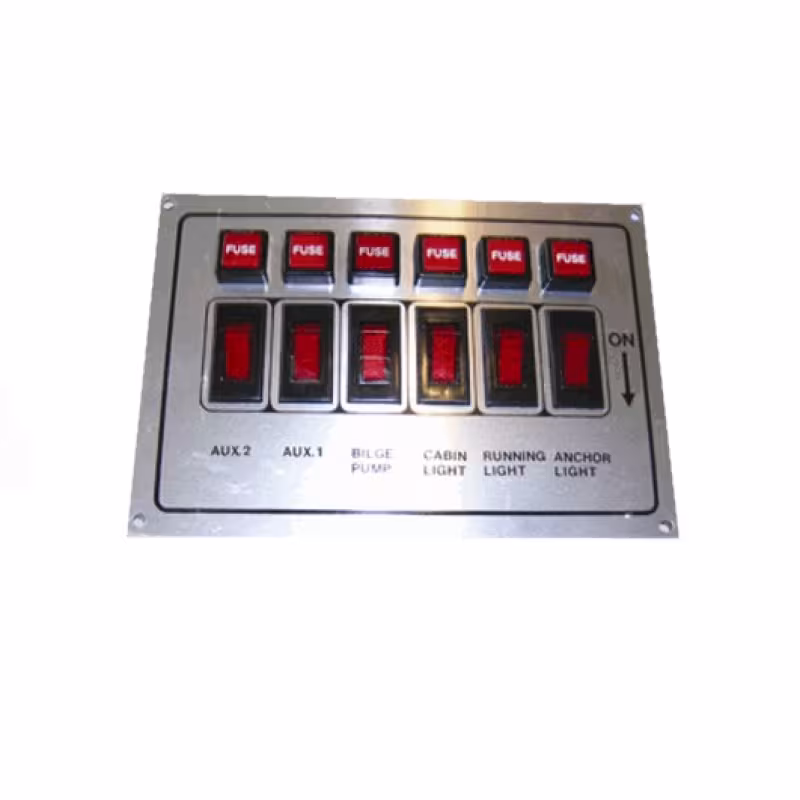 Панель переключателей Easterner C91318, серая