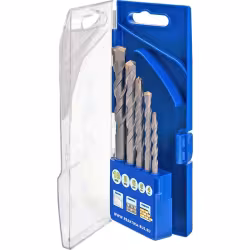 Набор сверл по бетону ПРАКТИКА 5 шт.(4,5,6,8,10 мм)