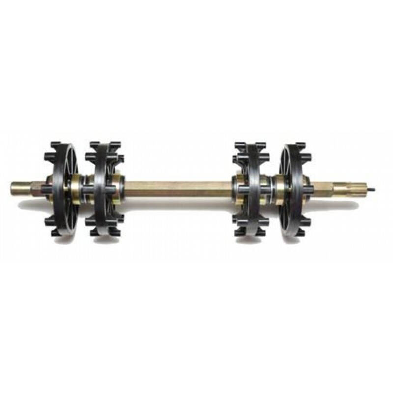 Вал ведущий с колесами на снегоход Тайга C40200530