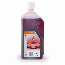 Масло моторное минеральное для 2Т двигателей Stihl 0781-319-8410, 1 л