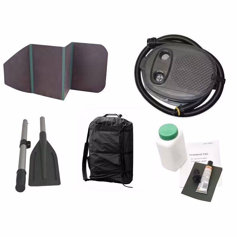 Надувная лодка ПВХ Flinc F280TL, пайол фанерный