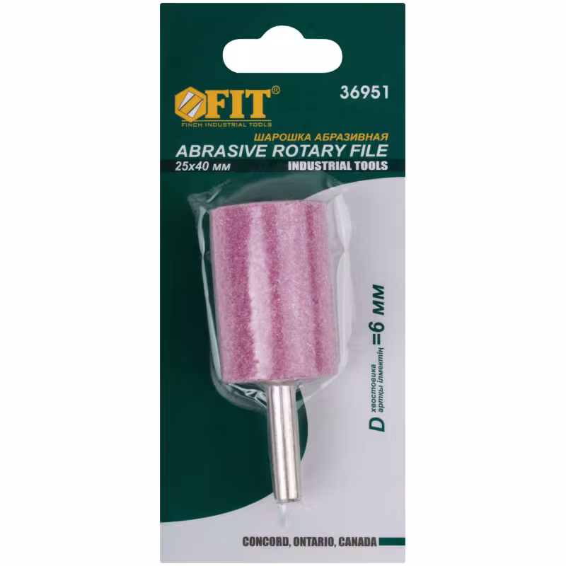 Шарошка абразивная по металлу Fit 36951