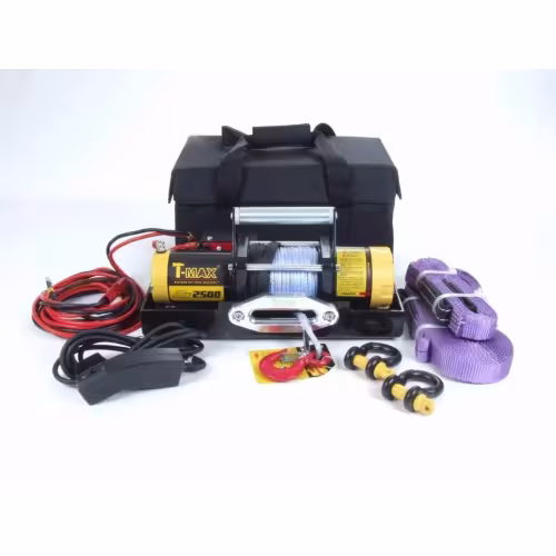 Лебедка электрическая переносная T-Max ATV PRO-2500 