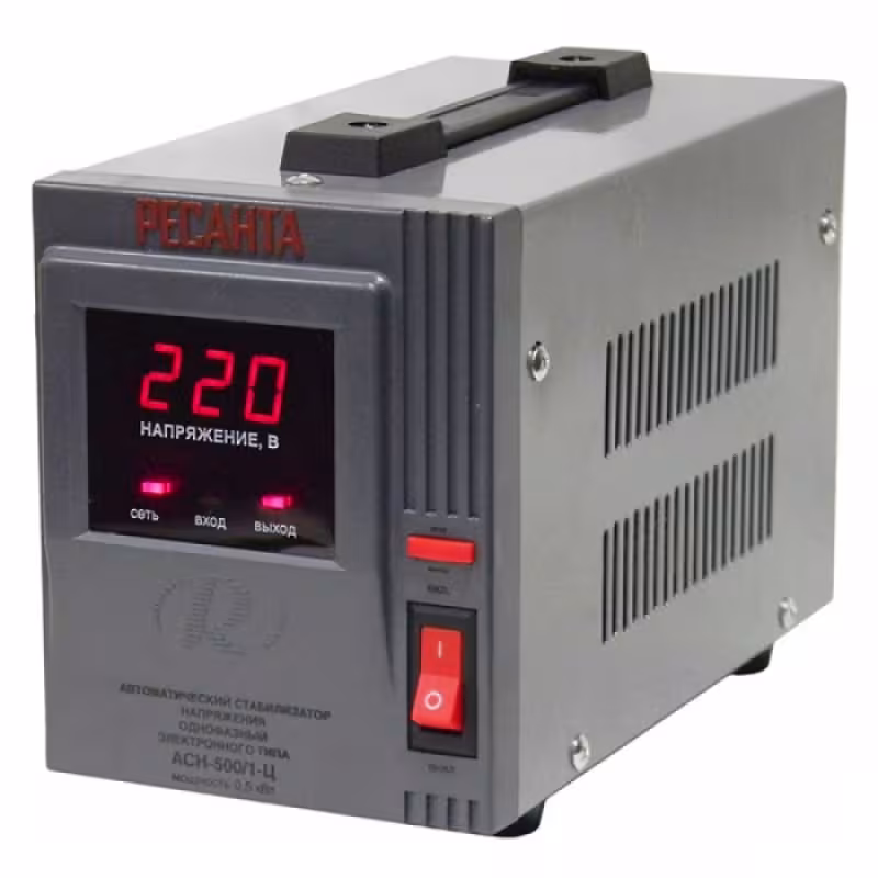 Стабилизатор напряжения Ресанта АСН 500/1-Ц