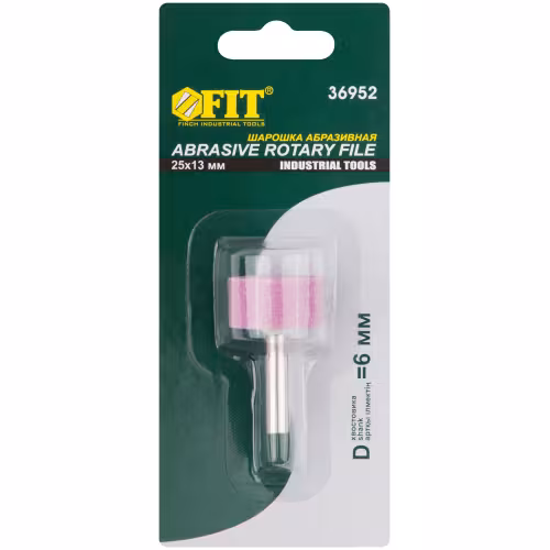 Шарошка абразивная по металлу Fit 36952