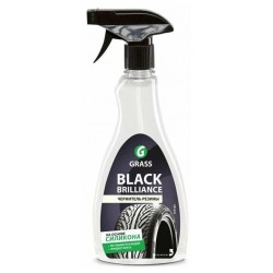 Полироль-чернитель резины Grass Black Brilliance 125105, 0.5 л