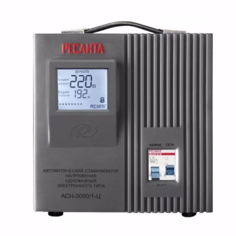 Стабилизатор напряжения Ресанта АСН 3000/1-Ц