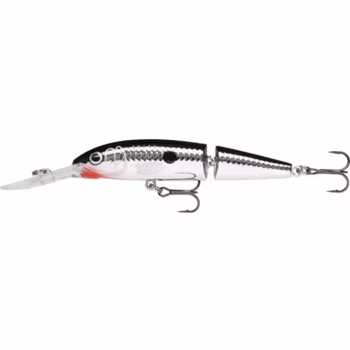 Воблер суспендер (нейтральный) Rapala Jointed Deep Husky Jerk JDHJ08-CH, 80 мм, 5 г, цвет CH