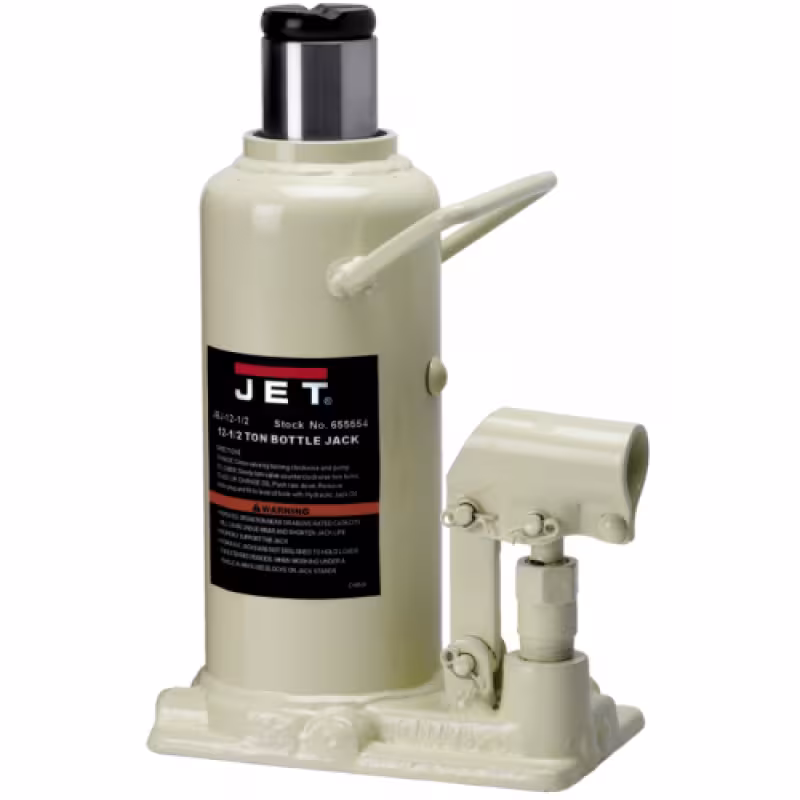Домкрат бутылочный гидравлический  JET JBJ JE655554, 12.5 т