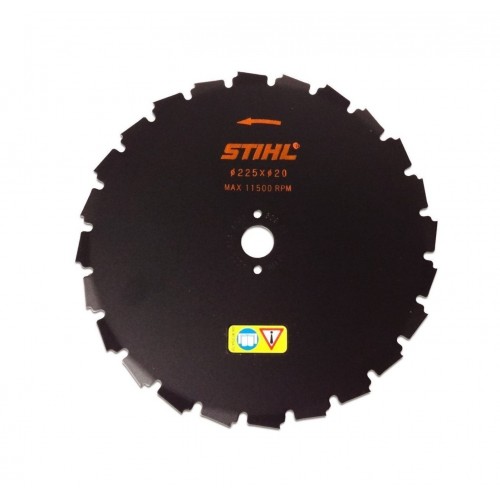 Нож триммерный Stihl 4110-713-4204, 225х20 мм