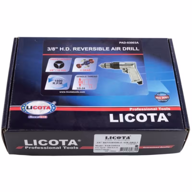 Пневмодрель прямая Licota PAD-03003A