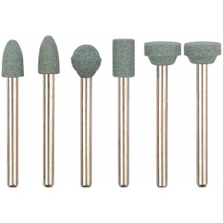 Мини-шарошки абразивные Fit 36925, 6 шт.