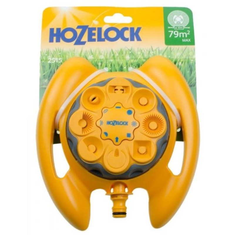 Разбрызгиватель-дождеватель круговой Hozelock, 8 режимов, дальность 10 м