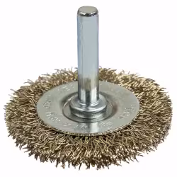 Кордщетка для дрели радиальная мягкая 50мм Практика