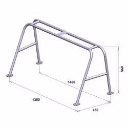 Консоль троллинговая на лодку Казанка 120221T