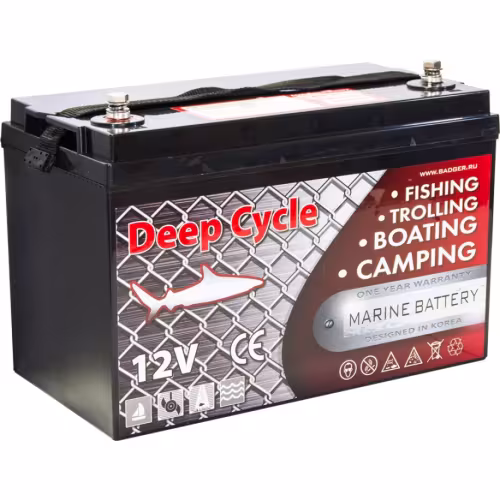 Аккумулятор Marine Deep Cycle AGM 100Ah, 12V