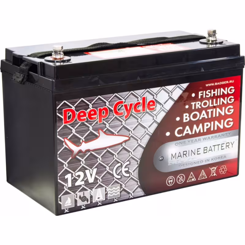 Аккумулятор Marine Deep Cycle AGM 100Ah, 12V