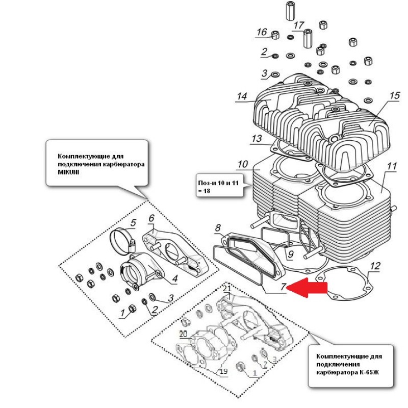 Кольцо уплотнительное коллектора на снегоход Буран 110500996