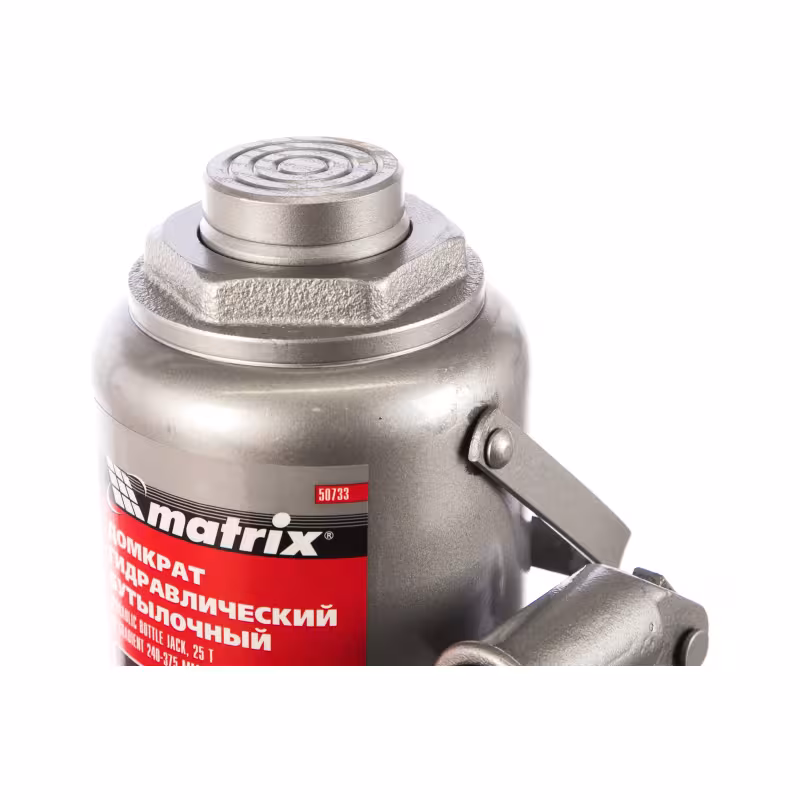 Домкрат бутылочный гидравлический Matrix Master 50733, 25 т 