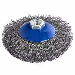 Кордщетка для УШМ радиальная мягкая 115мм*М14 Практика