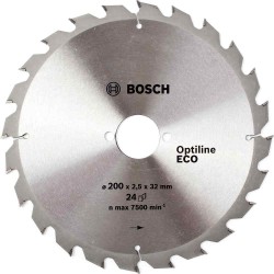 Диск пильный по дереву Bosch Optiline ECO 2608641791, 200х2,3х32 мм