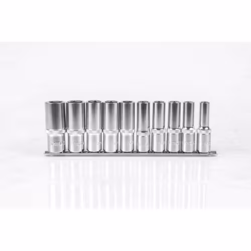 Набор торцевых головок на линейке Licota TBS-23001, 10 предметов