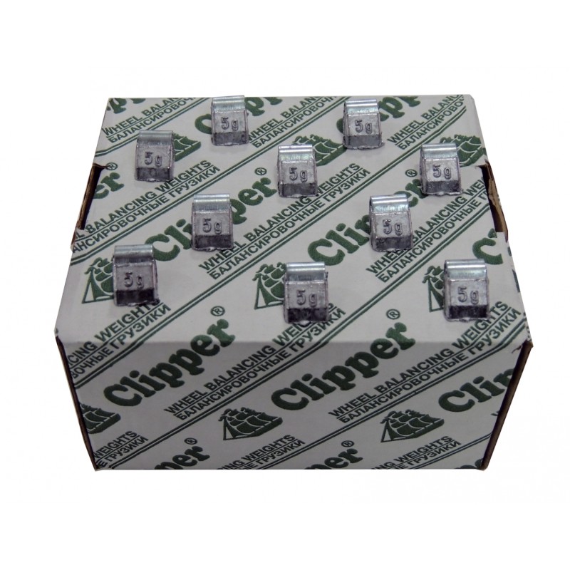 Грузики балансировочные для стальных дисков Clipper 5 г
