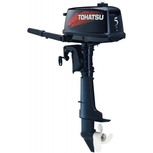 Лодочный мотор 2-тактный Tohatsu M 5 BDS, 5 л.с.