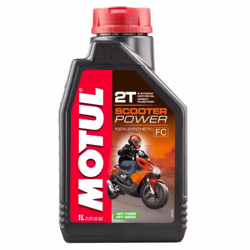 Масло моторное синтетическое для скутеров Motul Scooter Power, 1л