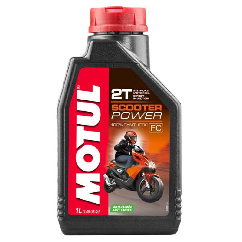 Масло моторное синтетическое для скутеров Motul Scooter Power, 1л