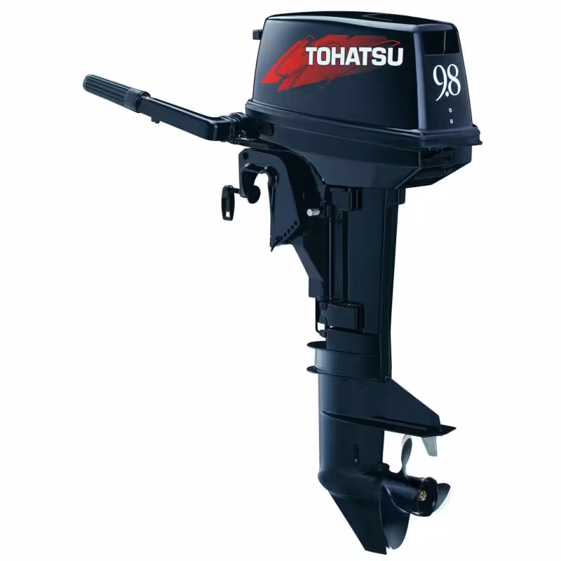 Лодочный мотор 2-тактный Tohatsu M 9.8 BS, 9,8 л.с.