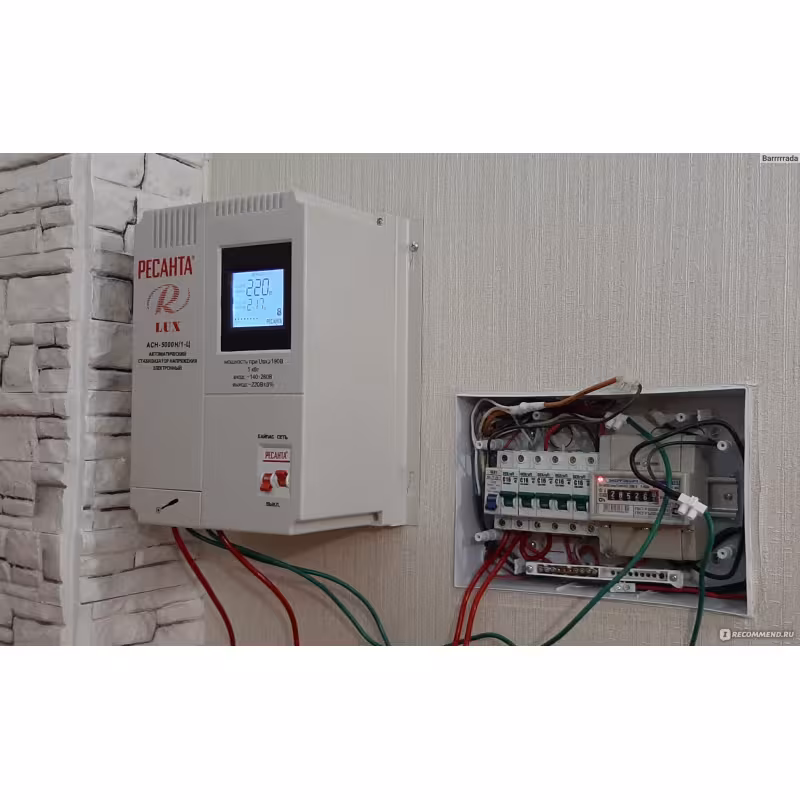 Стабилизатор напряжения Ресанта АСН 12000 Н/1-Ц Lux