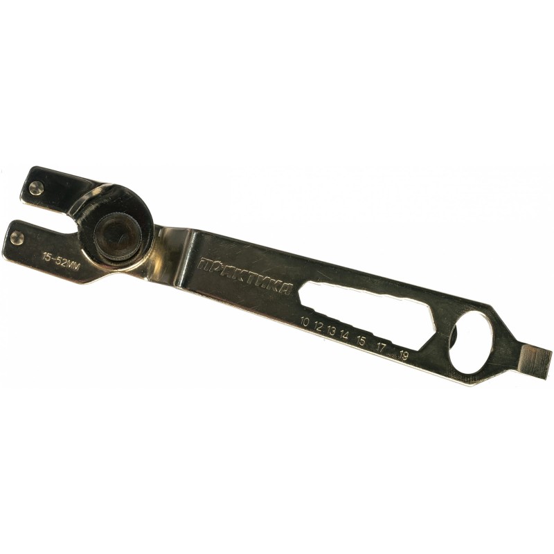 Ключ для планшайб регулируемый на УШМ Практика 777-017, 15-52 мм