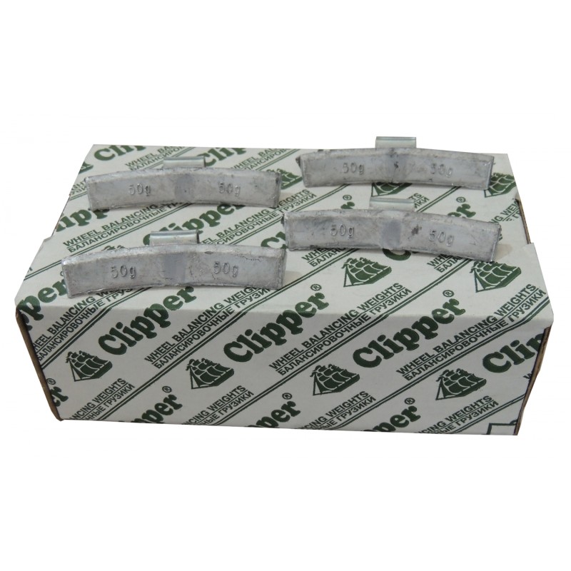 Грузики балансировочные для легкосплавных дисков Clipper 50 г